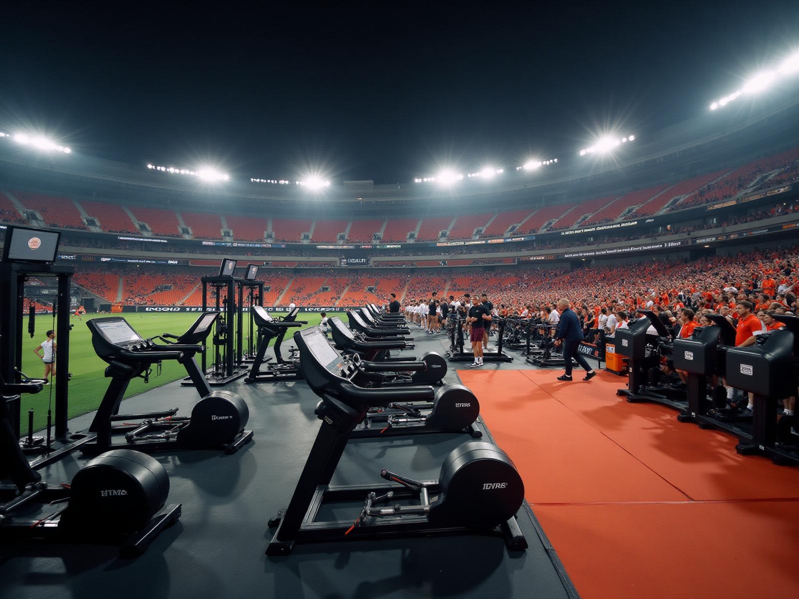 Sport Events Equipment Setup